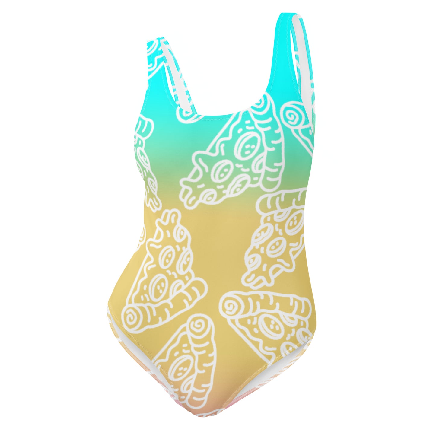 Tropical Pizza One-Piece Swimsuit
