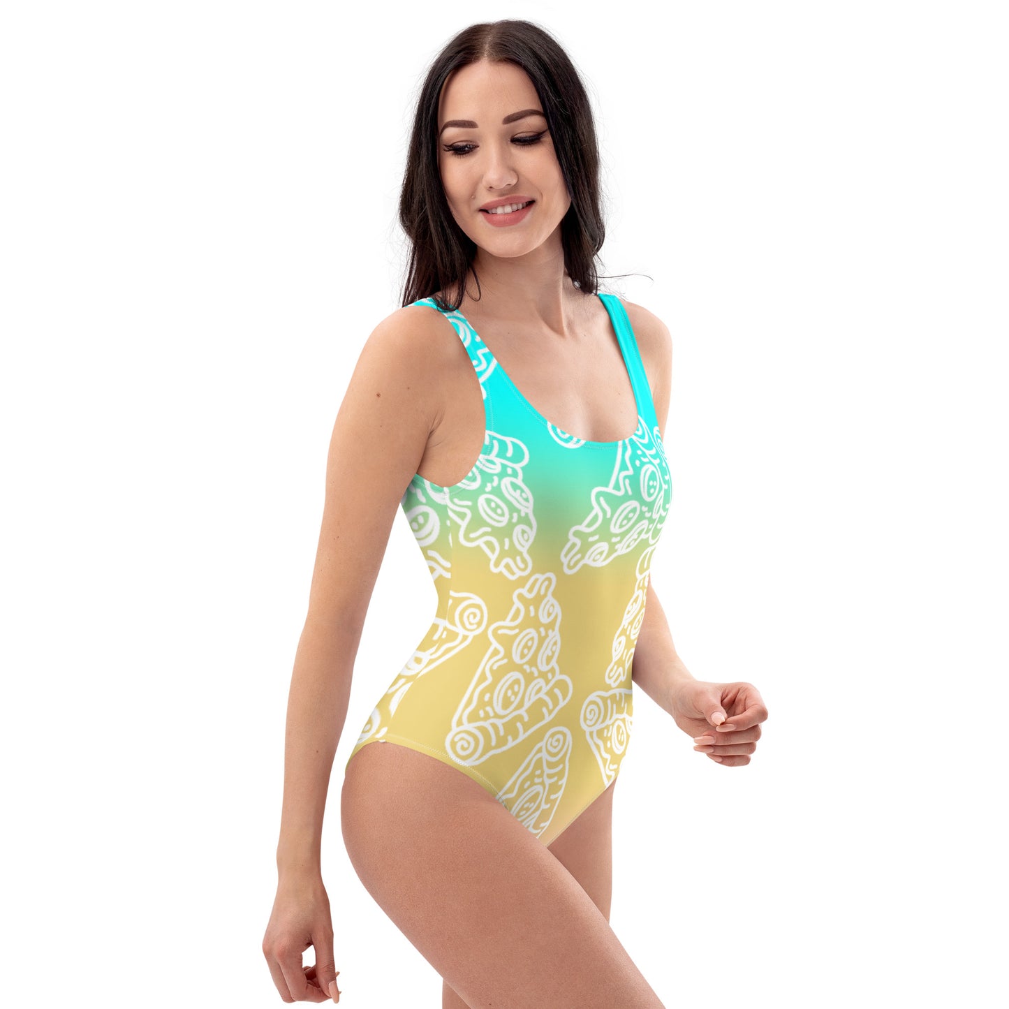 Tropical Pizza One-Piece Swimsuit
