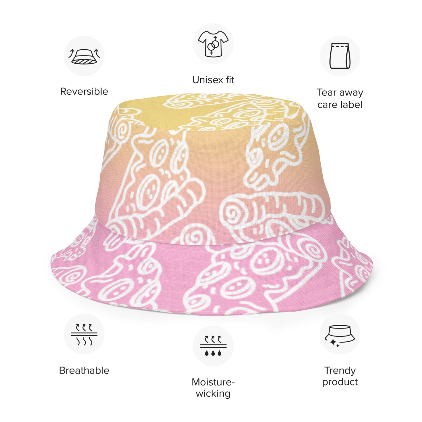 Reversible bucket hat