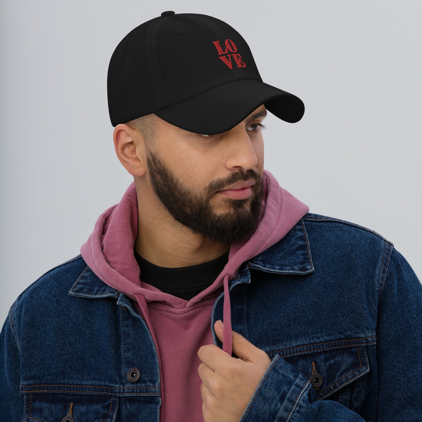 Love Embordered Hat