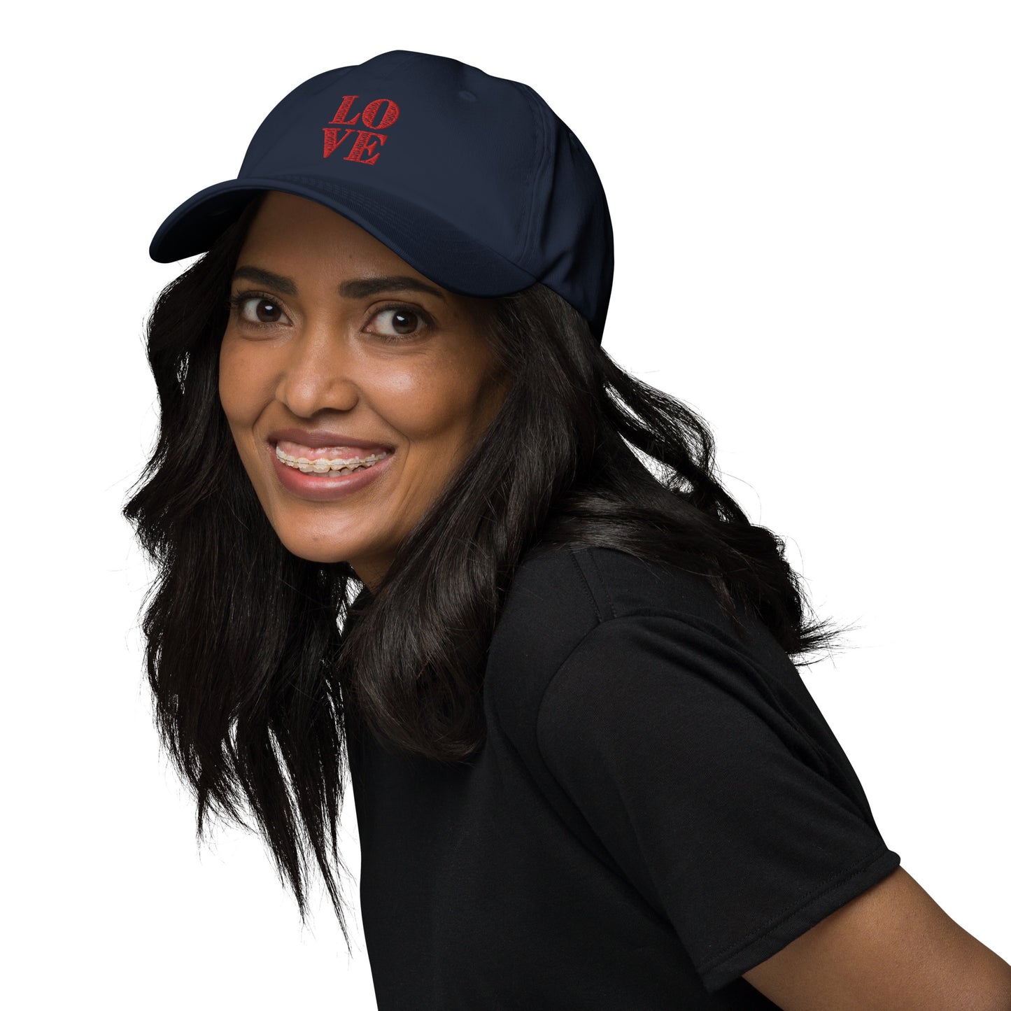 Love Embordered Hat