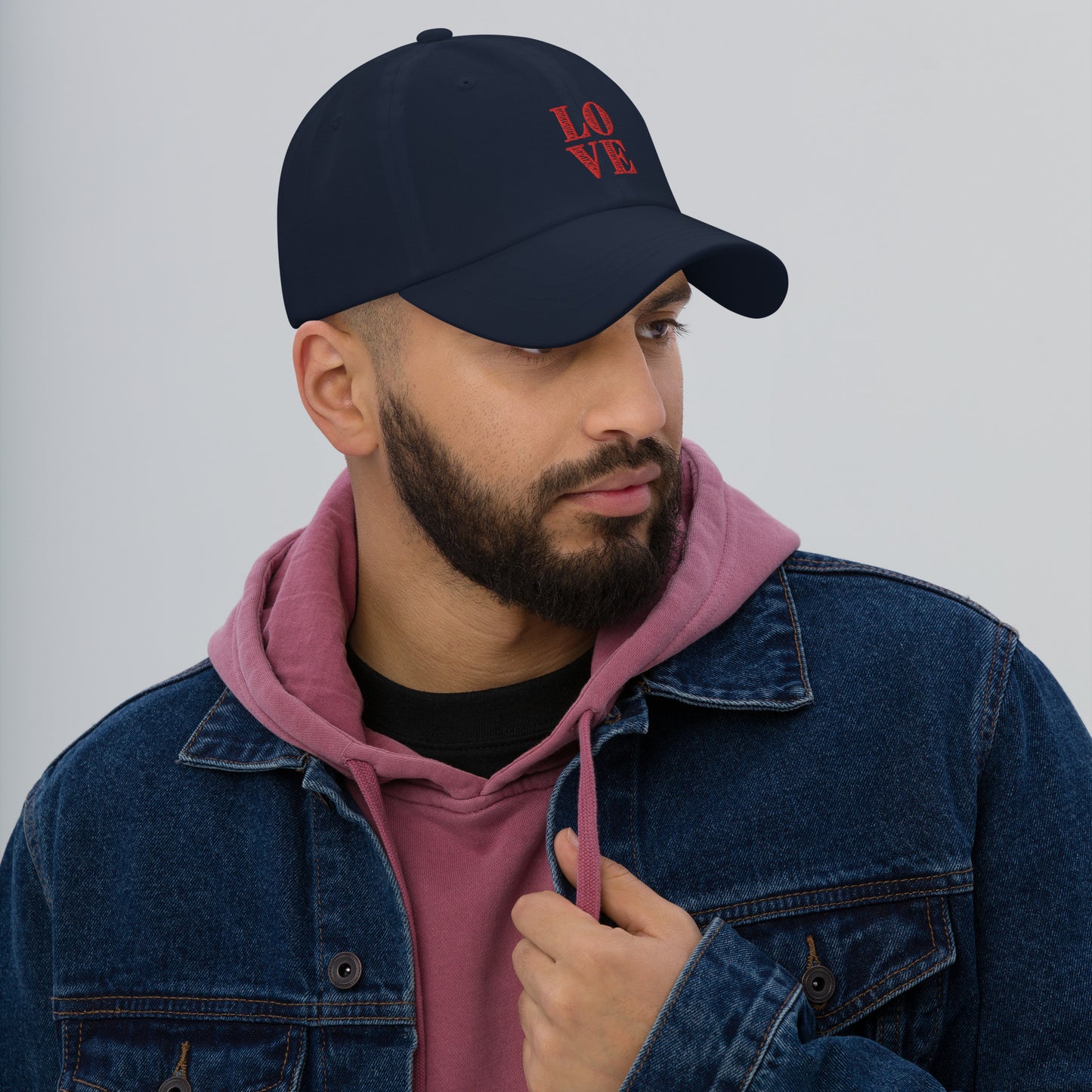 Love Embordered Hat