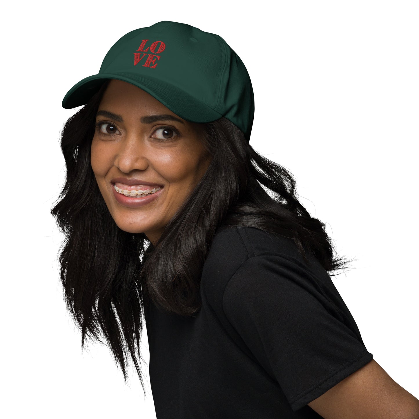 Love Embordered Hat