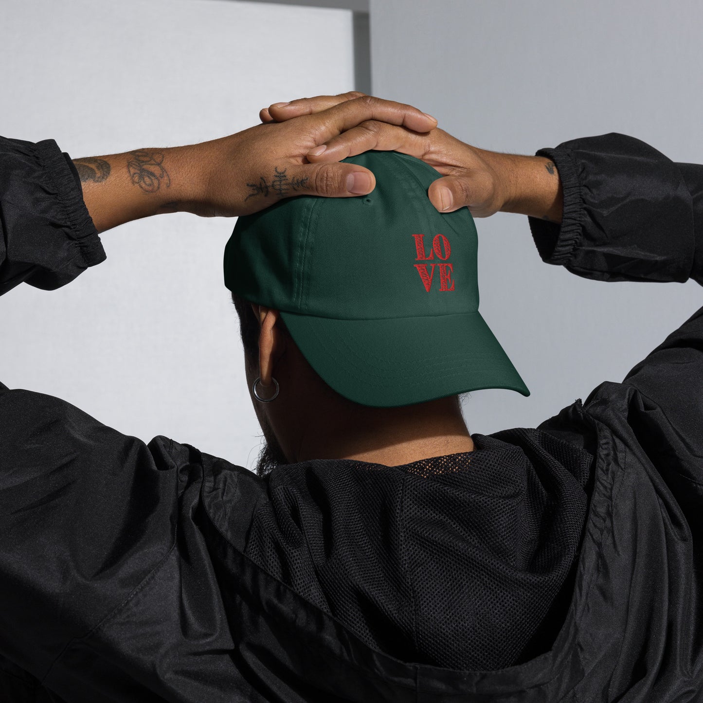 Love Embordered Hat