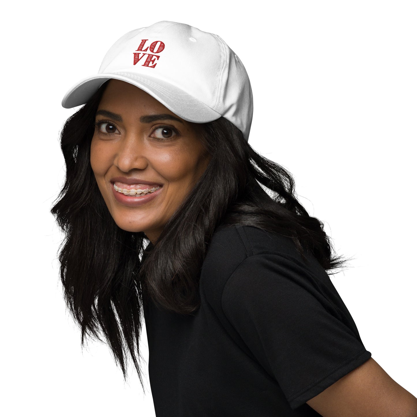 Love Embordered Hat