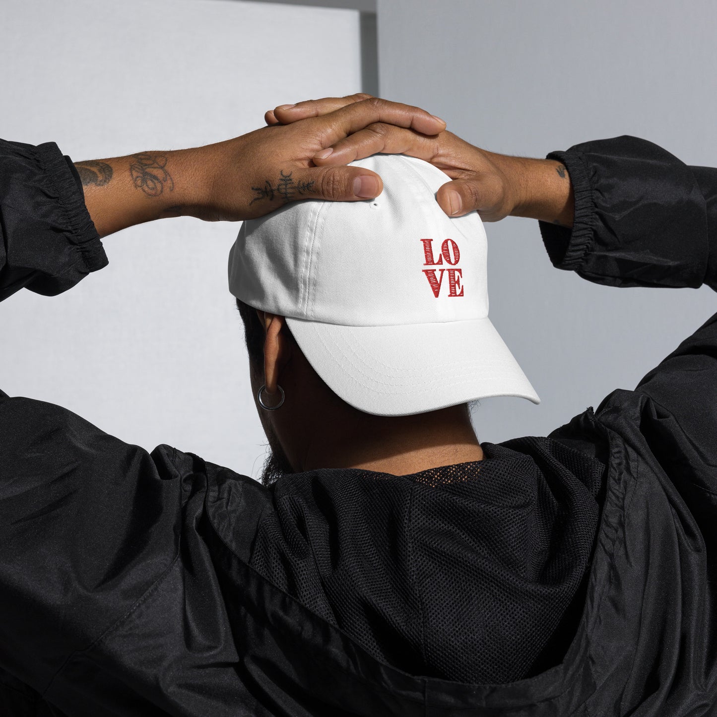 Love Embordered Hat