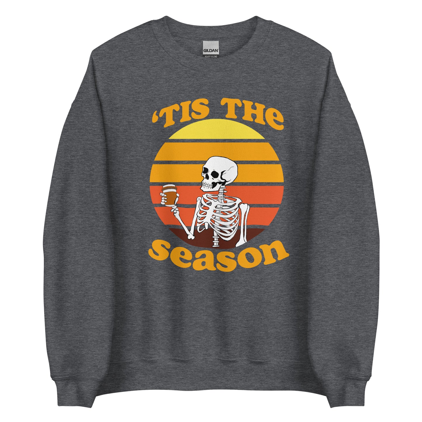 'Tis the Season Skeleton Unisex Sweatshirt