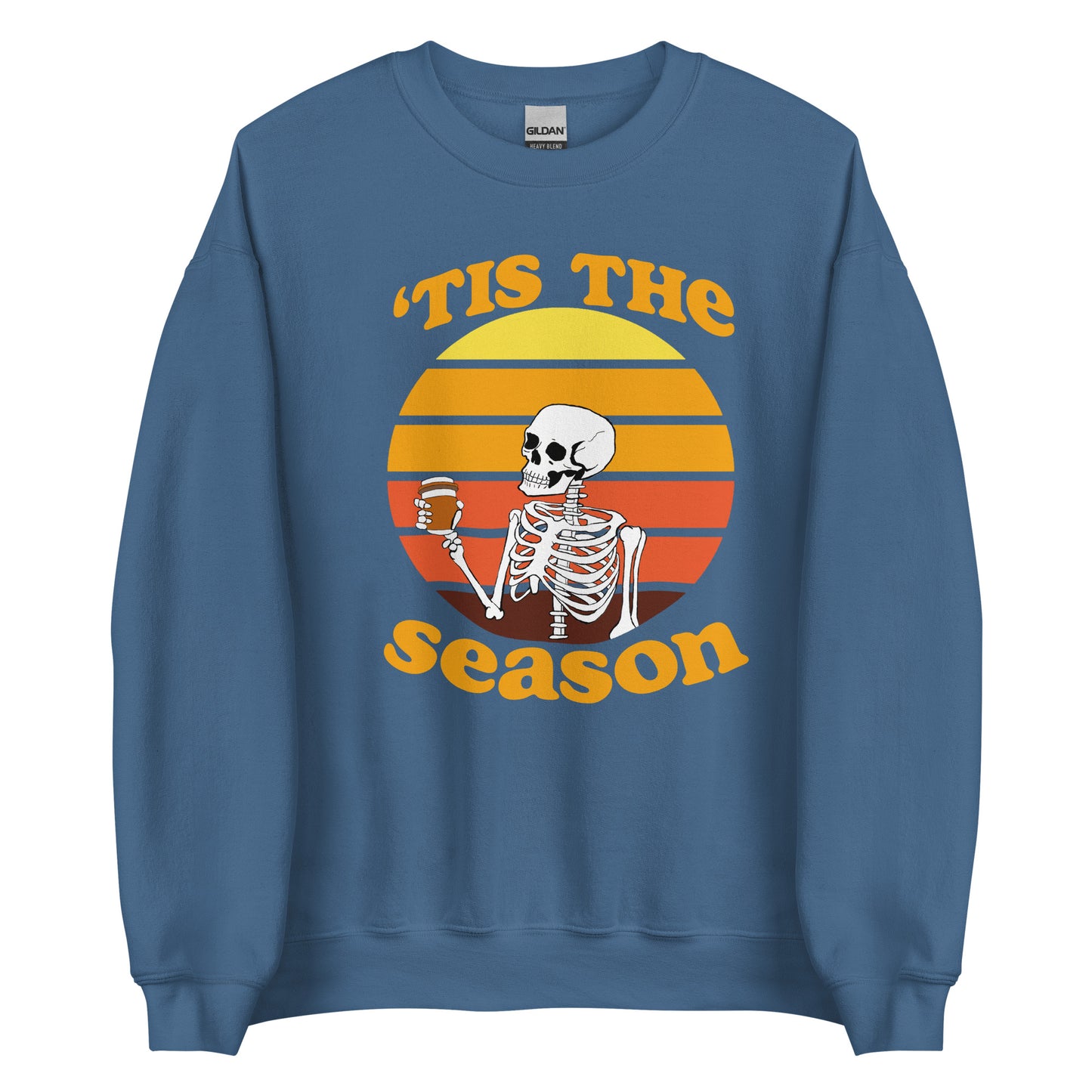 'Tis the Season Skeleton Unisex Sweatshirt