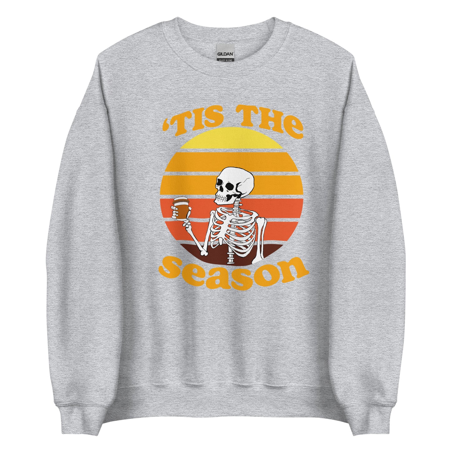 'Tis the Season Skeleton Unisex Sweatshirt