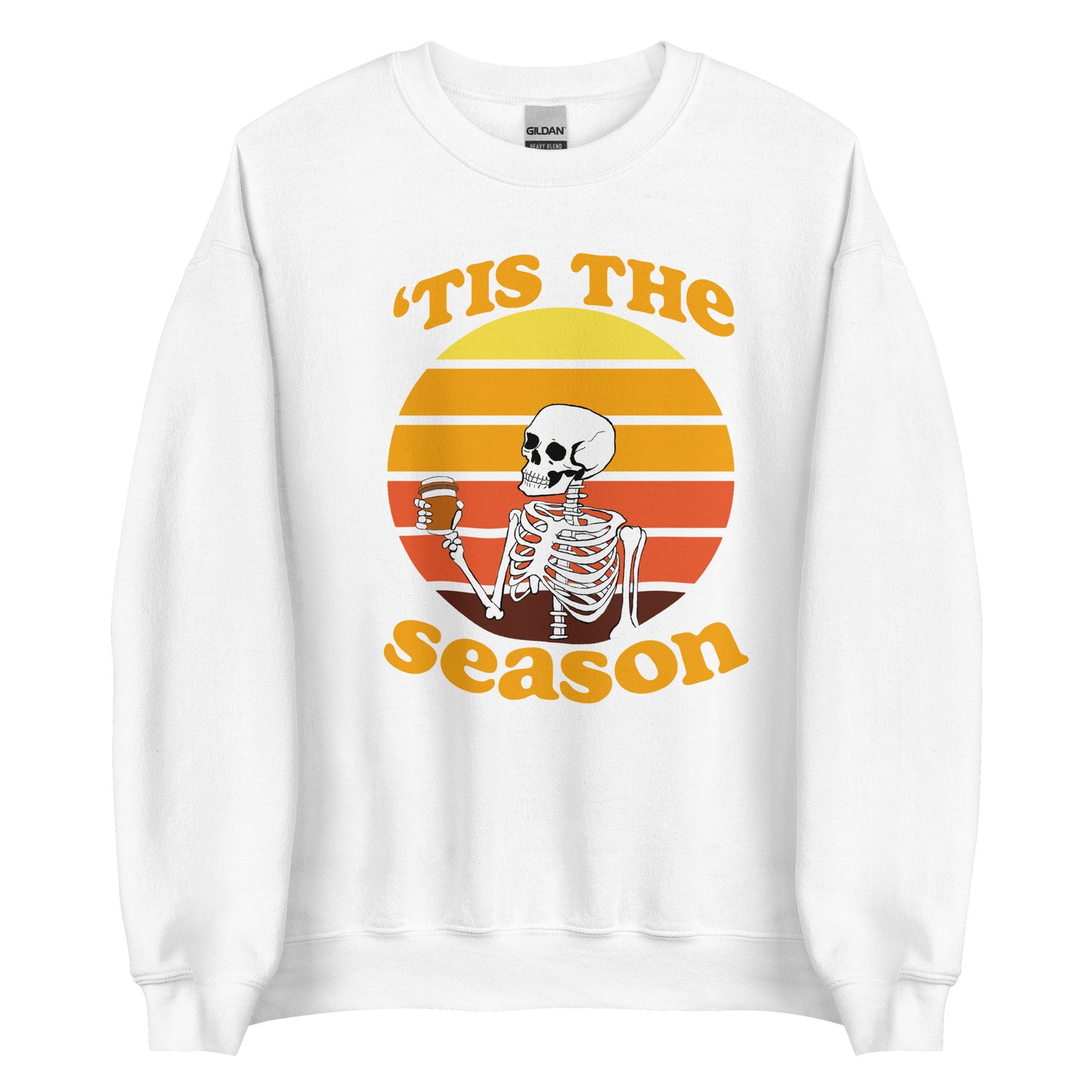 'Tis the Season Skeleton Unisex Sweatshirt