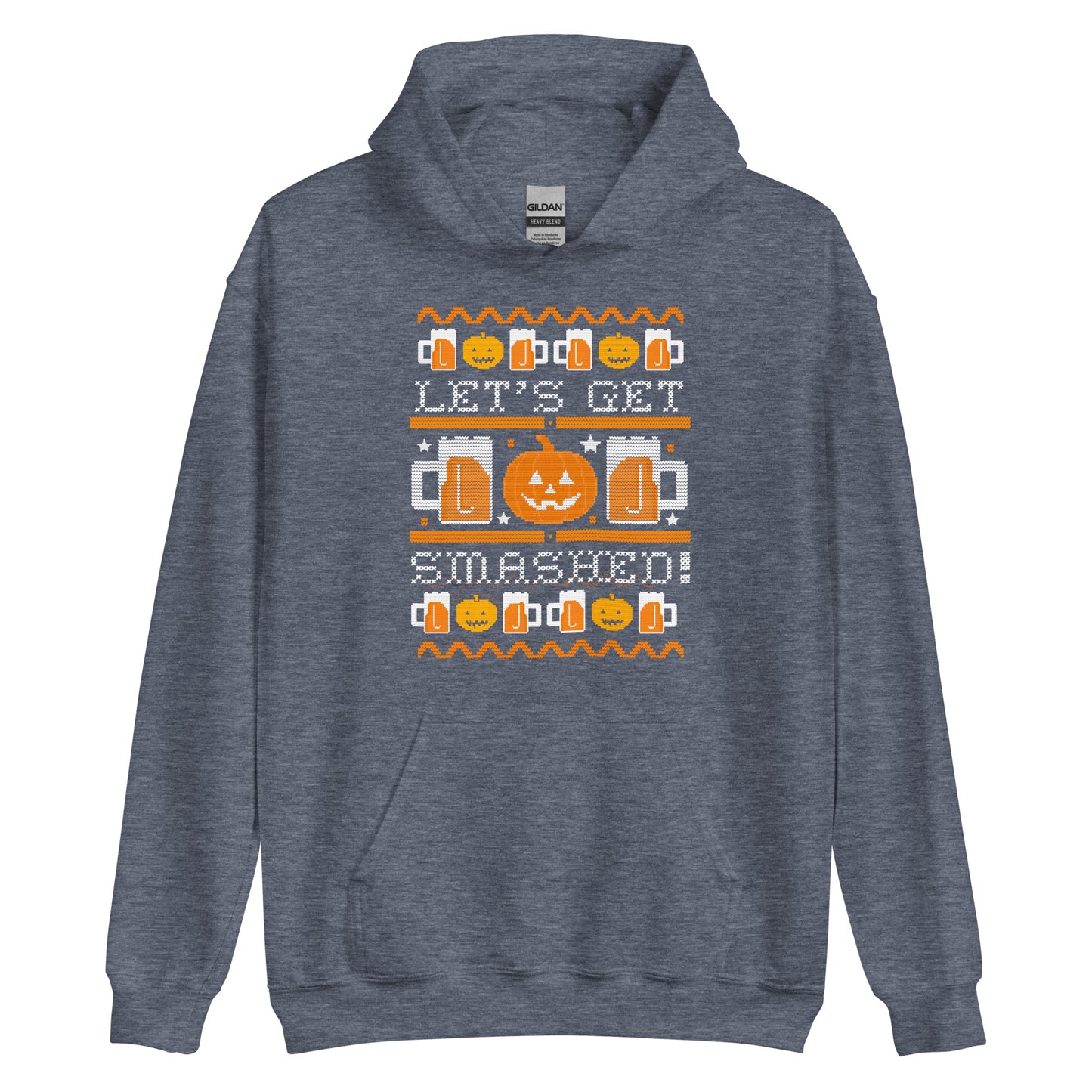 Lets Get Smashed Halloween Unisex Hoodie