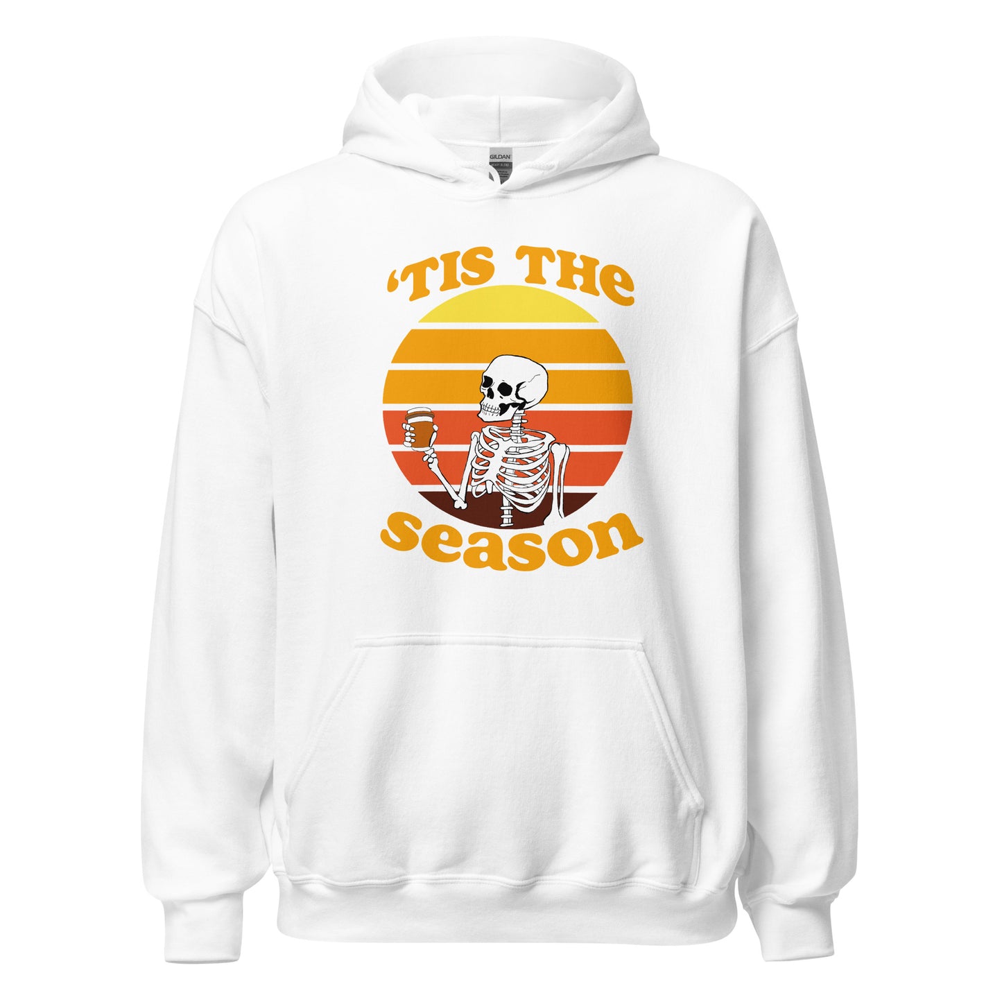 'Tis the Season Skeleton Unisex Hoodie