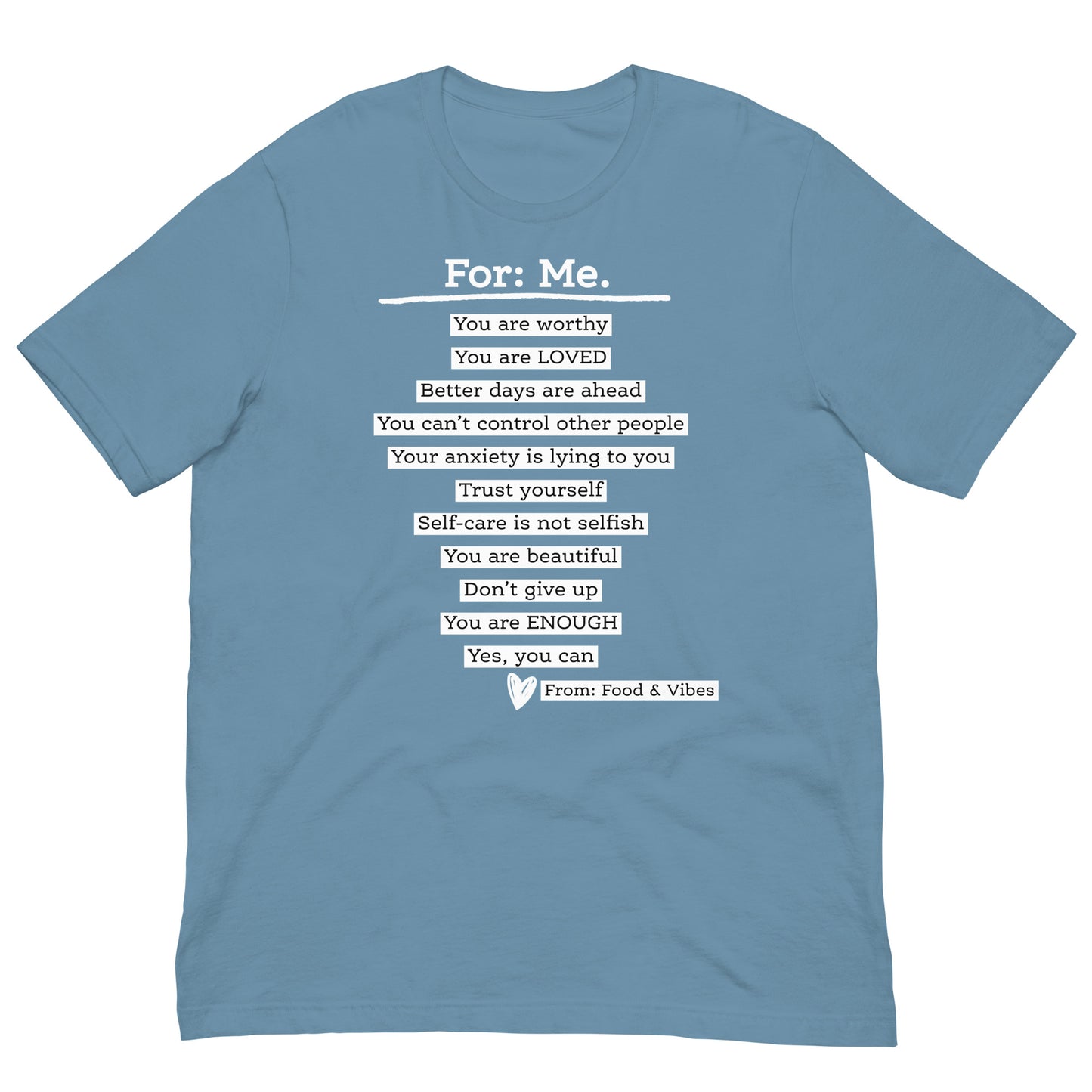 For Me For You Unisex t-shirt