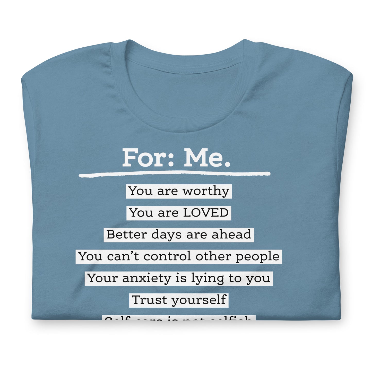 For Me For You Unisex t-shirt