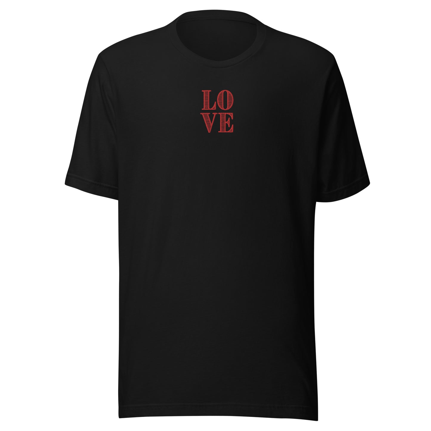 Love Embroidery Unisex T-shirt
