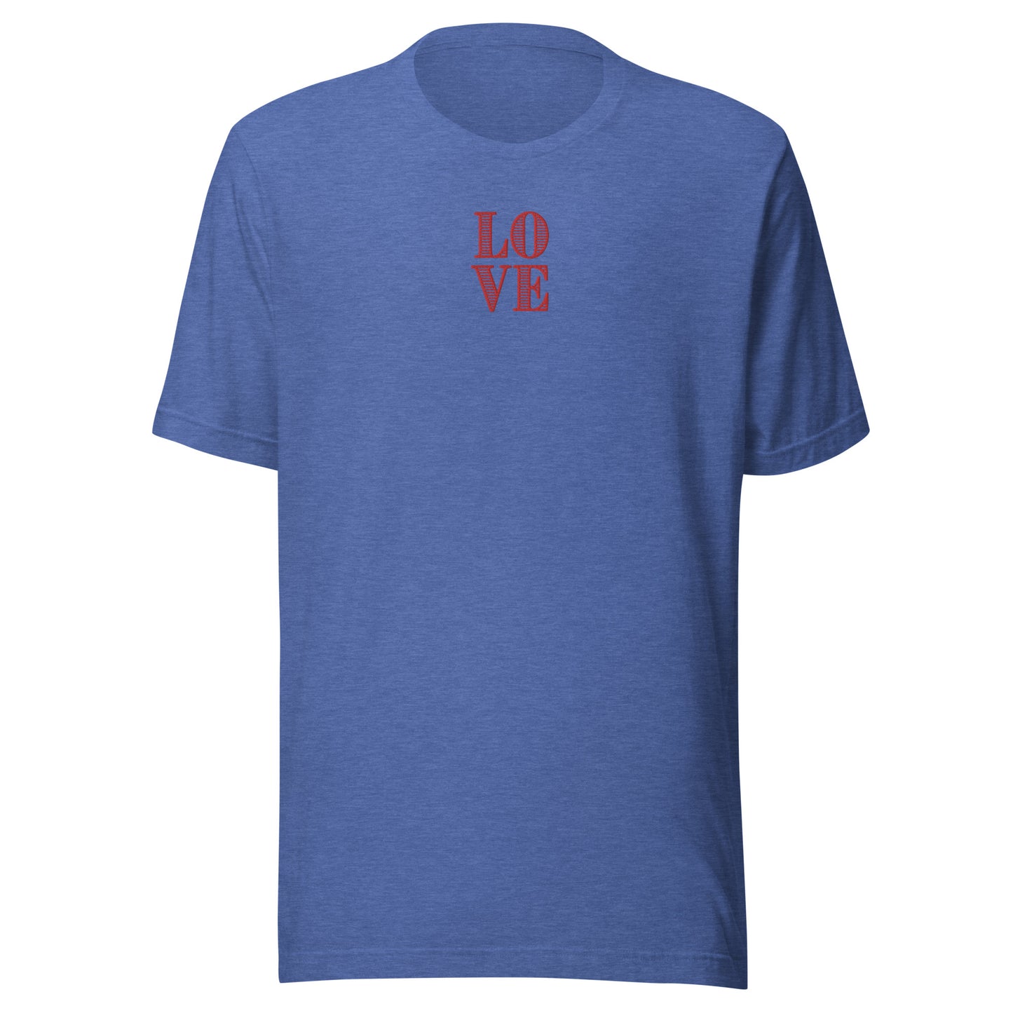 Love Embroidery Unisex T-shirt