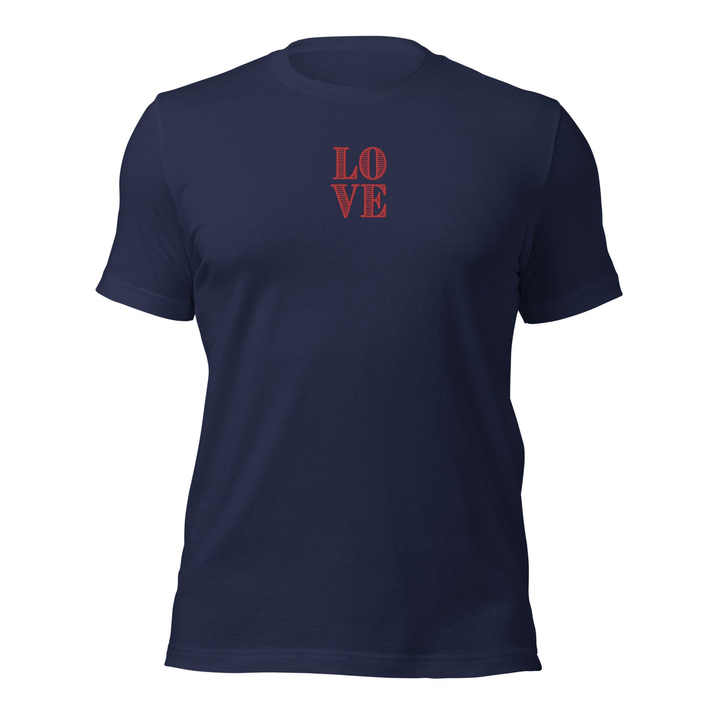 Love Embroidery Unisex T-shirt