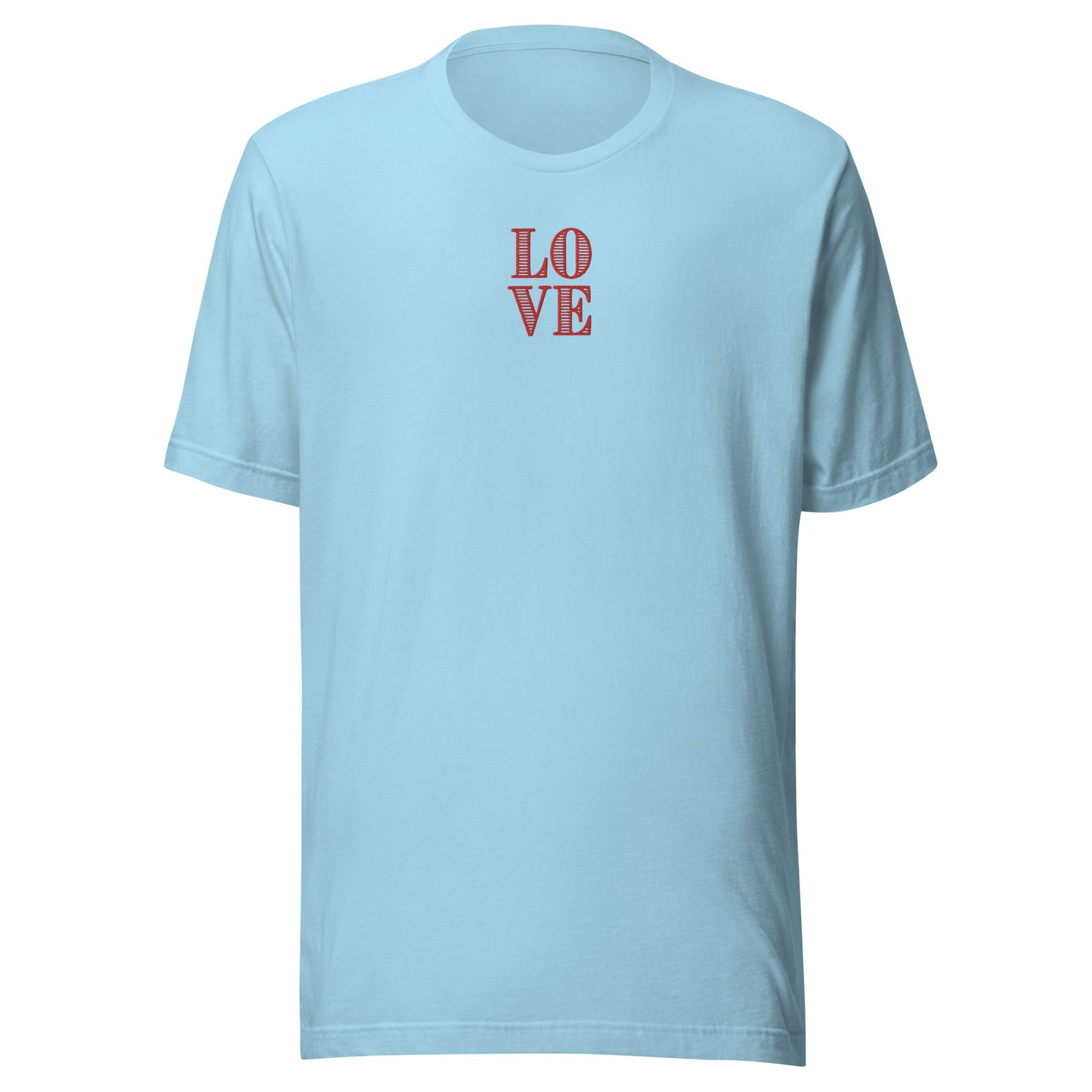 Love Embroidery Unisex T-shirt