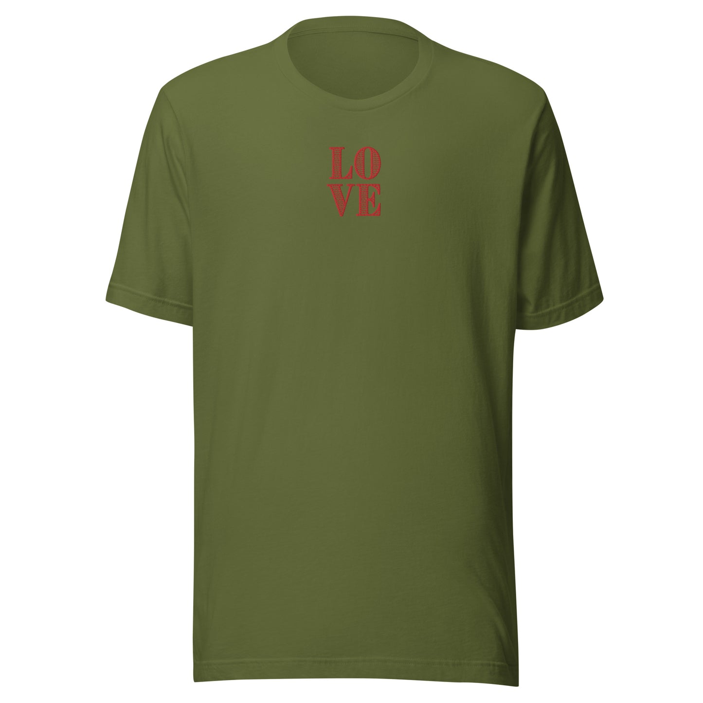 Love Embroidery Unisex T-shirt