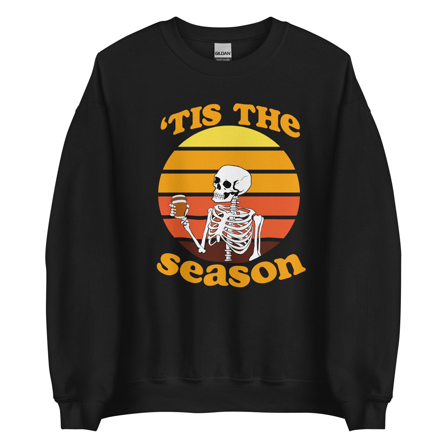 'Tis the Season Skeleton Unisex Sweatshirt