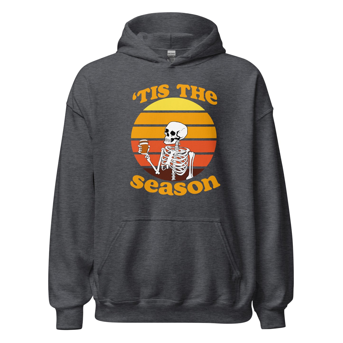 'Tis the Season Skeleton Unisex Hoodie