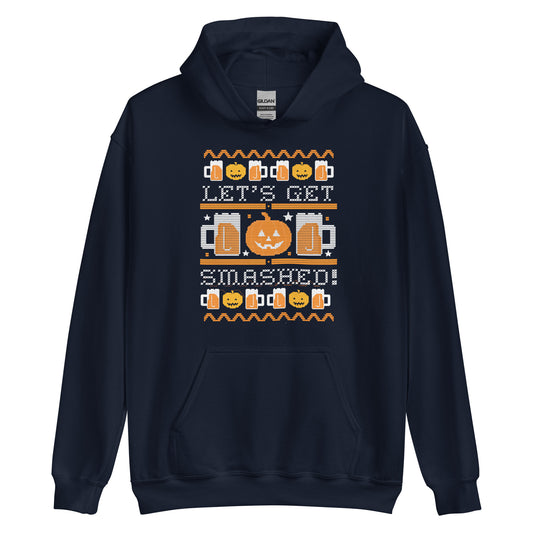 Lets Get Smashed Halloween Unisex Hoodie