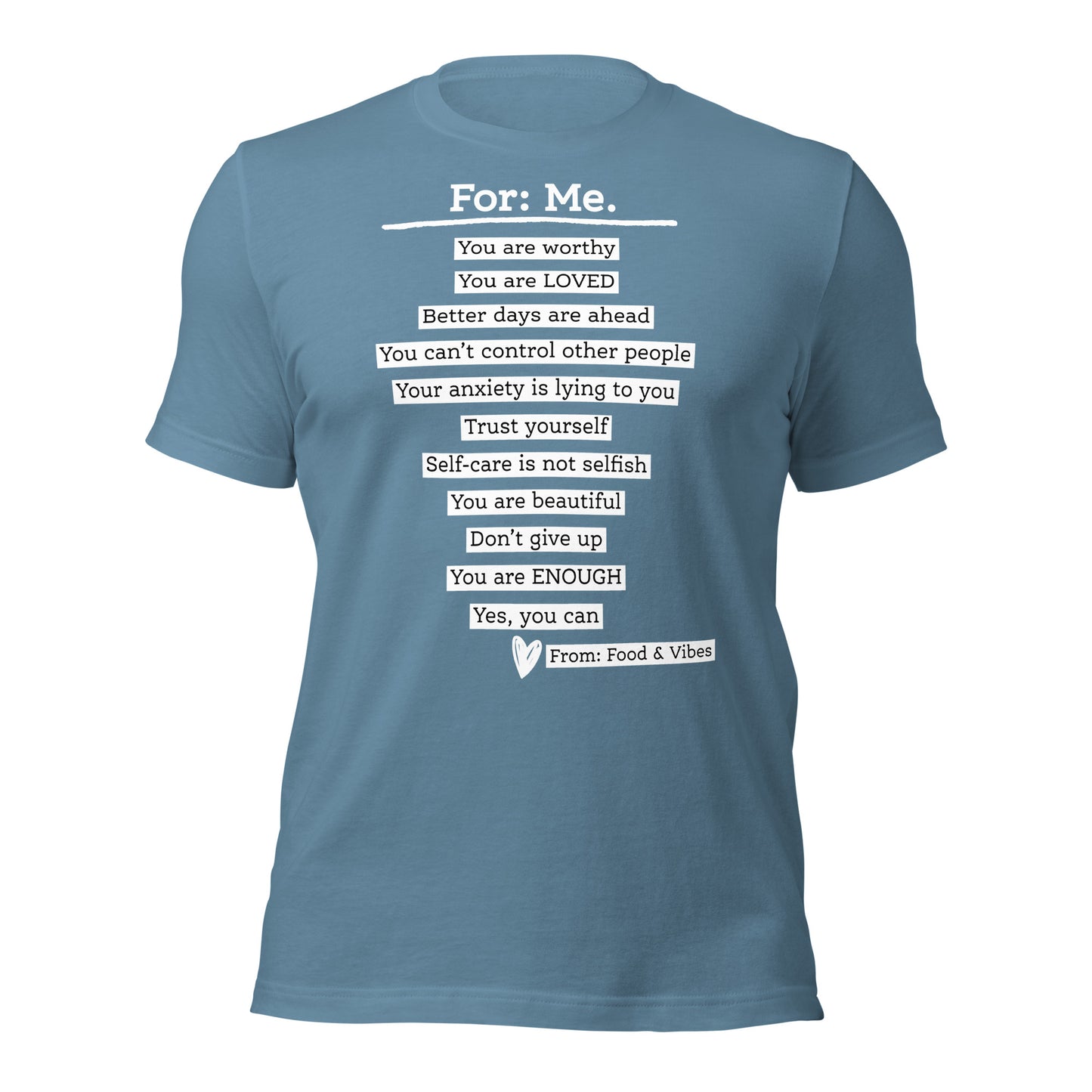 For Me For You Unisex t-shirt