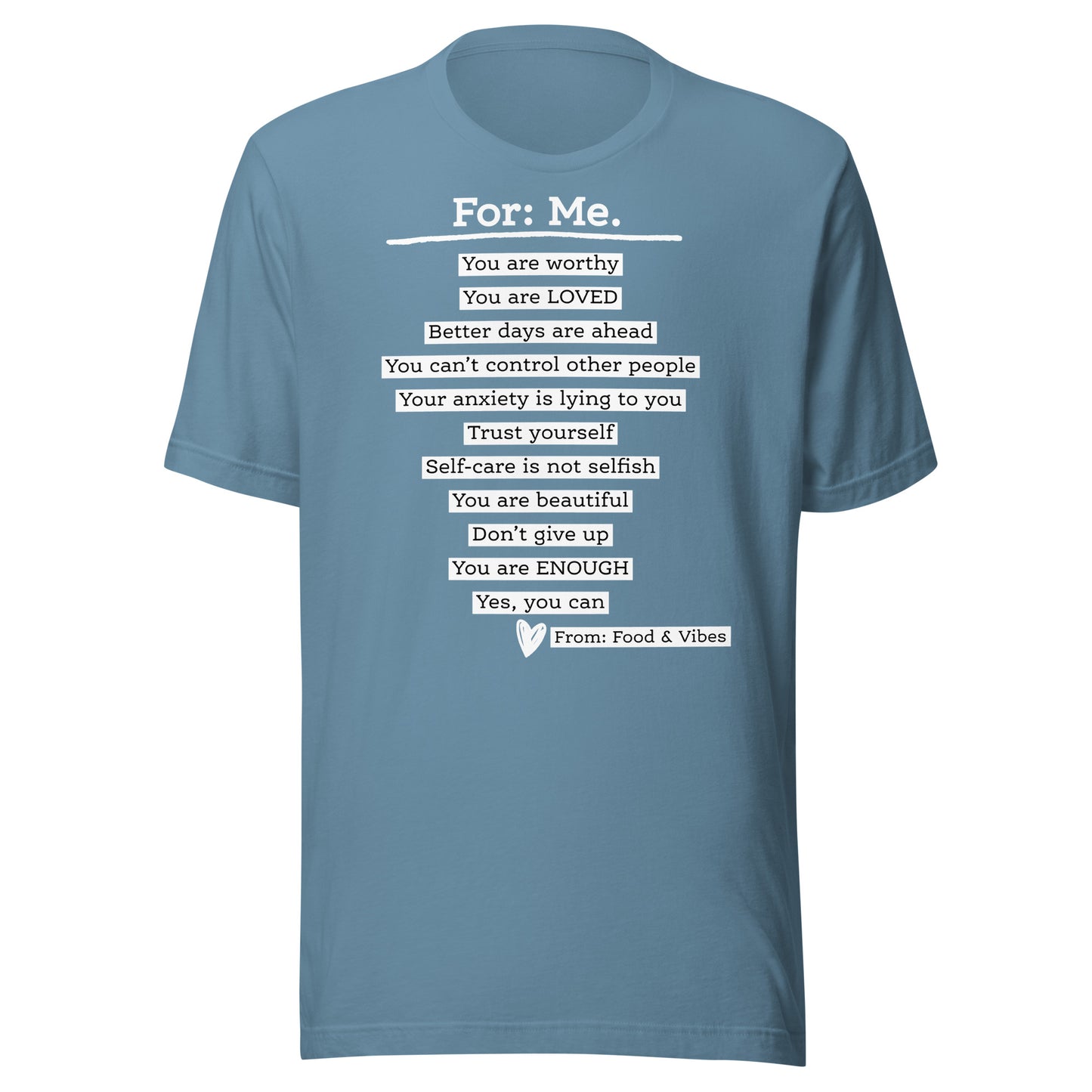 For Me For You Unisex t-shirt